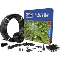 Aqua Center M86176 Watering Kit for 25 m² 25 m Pipe / 50 Drops