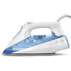 Taurus 918984000 Agatha 2800 2800 Steam Iron W, Anti-Limescale and Self-Cleaning System, Drip Protection, Ceramic Soleplate, Steam Boost 170 g/min, Plastic, White/Blue