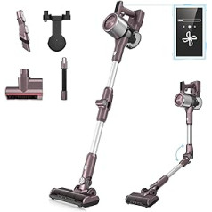 Eureka AK10 Pro Lightweight Battery Vacuum Cleaner, 29000 Pa, Wireless Vacuum Cleaner, Powerful 60 min Running Time with LED Display, Flex Hose, Stick Vacuum Cleaner for Pet Hair, Hard Floors, Carpets