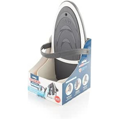 minky Sure Grip Hanger Holder with Strong and Secure Stripe, Grey, One Size