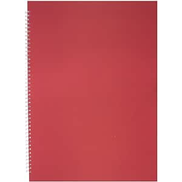 Pink Pig Red A3 Sketchbook 150gsm Acid Free White Paper 70 Pages (35 Sheets)