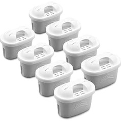 EMBRO TÜV SÜD Certified Water Filter Cartridges Replacement for Universal Water Filter Brita Maxtra Plus Maxtra+ Filter Logic Bosch Tassimo Kenwood Aquaphor Merella Cool Mavea Elemaris XL (8)
