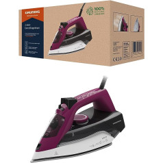 Grundig SI 6850 Steam Iron Ceramic, Purple/Grey/White