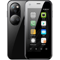 Hipipooo Mini 3G Unlock Mobile Phone 2.5 Inch Android 6.0 Smartphone 1GB RAM 8GB ROM Dual SIM 1580mAh Smartphone