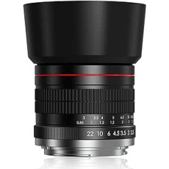 Camera EF Lens for Canon - 85mm f1.8 Medium Telephoto Lenses Manual Portrait Lens for Canon EOS Rebel T8i T7i T7 T6 T3i T2i 4000D 2000D 1300D 850D 800D 600D 550D 90D 80D 77D 70 50D 50D 6d 5d etc