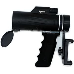 NUZAMAS 10x42 Monocular Telescope and Phone Adapter Grab Bar Set, High Optical Monocular Portable Telescope, Waterproof for Bird Watching, Travel, Hunting, Fishing, Football Games, Outdoor Concert