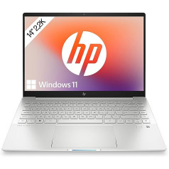 HP Laptop, 14 Inch 2.2K Display, Intel Evo - Intel Core i5-1340P, 16 GB DDR5 RAM, 512 GB SSD, Intel Iris Xe, Windows 11 Home, QWERTZ Keyboard, Natural Silver