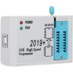 USB Universal Programmer, 12Mbps High Speed Programmer, Logic Circuits for BIOS Chip Programmer, 25 Flash Blocks, 24 EEPROM Blocks, 25 EEPROM Memory Chips, 93 EEPROM Block