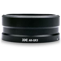 JJC Lens Adapter GA-1 for RICOH GW-4 Wide Conversion Lens to RICOH GR III Camera, Replaces RIC. GA-1 Lens Adapter, 49mm Filter Compatible