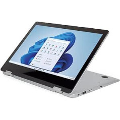 Prixton Flex Pro 11.6-Inch Touch Screen Laptop Notebook with Intel Apollo Lake Processor, Windows 10 Operating System, 4 GB RAM, 64 GB (Spanish Keyboard)