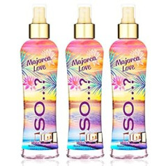 So…? Summer Escapes Women's Majorca Love Scented Body Mist, Body Spray for Women, 200 ml Bundle (Pack of 3)