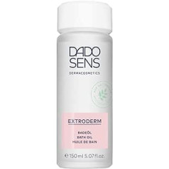 Dado Sens EXTRODERM Bath Oil 150 ml – Ideal for Neurodermatitis & Psoriasis, Soothing Bath Oil for Dry, Irritated and Sensitive Skin, Suitable for Toddlers, Gently Nourishes, Replenishing, Vegan