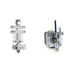 Micro Swiss All Metal Hotend Kit for Creality CR-6 SE & Micro-Swiss Bowden Dual Gear Extruder Compatible with Creality Ender, CR10, CR-10 Pro, CR-10S, CR6-SE, Tornado