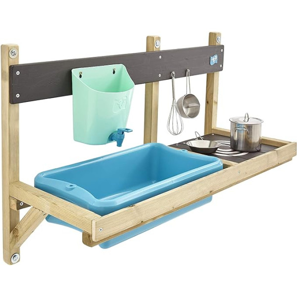 TP Toys 297 Deluxe Mud Kitchen Play House Accessory Green