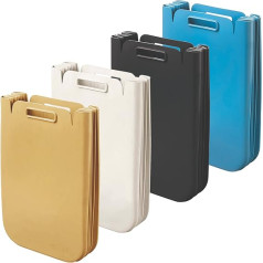 WELL HOME MOBILIARIO & DECORACIÓN 4 x 25 Litre 100 Litre Recycled Plastic Collapsible Containers 45 x 30 cm Colour