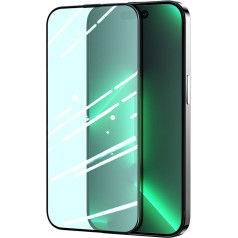 Zaļš rūdīts stikls iPhone 14 Pro ar Anti Blue Light filtru visam Knight ekrānam