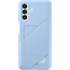 Samsung Silikona maciņš priekš Galaxy A13 5G ar kredītkartes kabatu, zils