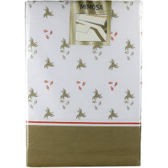 Mimosa 3-Piece Bedding Set 90 cm Rust Brown
