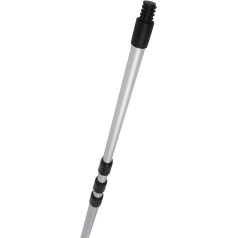 vom Pullach Hof Telescopic Rod 4 Metre Threaded Head Aluminium