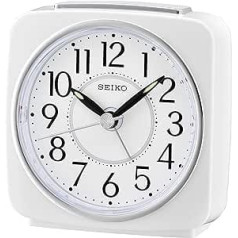 Seiko Plastic Alarm Clock Sweeping Second