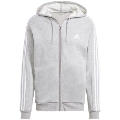 Adidas Essentials Fleece 3 svītras ar pilnu rāvējslēdzēju M IJ6479 / L