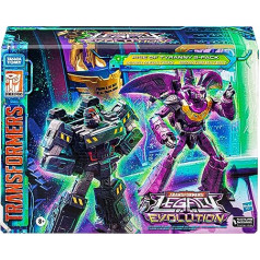 Transformers Legacy Evolution Humble Origins 2 Pack Senator Shockwave (17.5 cm) & Data Clerk Orion Pax (14 cm)