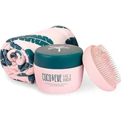 Coco & Eve That's A Wrap, set of hair mask, detangling brush and microfibre hair turban, for all hair types.