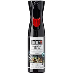 Weber 17685 Antihaft Spray , Grillrost-Pflege, Non-Stick Spray, 200 ml, Schwarz, 25.0 x 6.0 x 9.0 cm