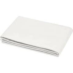 Lovely Casa - Duvet Cover - Size 140 x 200 cm - 100% Cotton with Oeko-Tex Certificate - Ivory - Eden Model - Bed Linen for Home - Soft and Comfortable - Ideal for Single Bed - Unisex