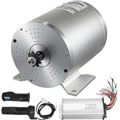 Mophorn 48 V Brushless Motor Set, 1800 W Electric Brushless Controller Motor, Electric Brushless DC Motor, Brushless Electric Motor