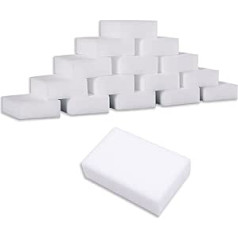 Magic Sponges Cleaning Erasers Melamine 50 Pieces Multifunctional Household Cleaning Kitchen Sponge for Furniture, Bathroom, Bathtub, Sink, Floor, Skirting, Wall Cleaner
