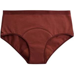 IMSEVIMSE Periodic Briefs Hipster Brown Size XXL Light Flow (Pack of 1)