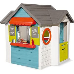 Smoby Chef Haus - Multifunctional House for Children for Indoor and Outdoor Use, Restaurant, Playhouse and Merchant Shop for Boys and Girls from 2 Years