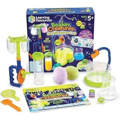 Learning Resources Beaker Creatures Monsterglow Laboratory Set, STEM, Scientific Experiment Box, Age 5+