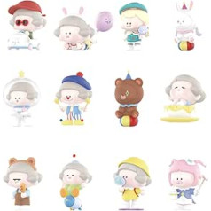 POP MART Amusement Park Series-12PC Pop Figures Random Figures Action Figures Collectible Figures and Collectors Art Toy Toy Figures Gift