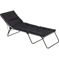 Lafuma Folding Sun Lounger, Air Comfort, Acier
