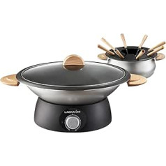 LAGRANGE Classic Fondue, Aluminium, Grey