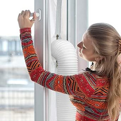 MATANA Window Seal for Mobile Air Conditioners, Air Conditioners, Tumble Dryer & Exhaust Dryer - Windows, Roof Windows & Casement Windows - Easy to Install (500 cm)