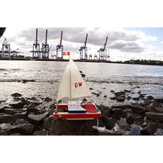 Die Werkkiste: Wooden Construction Set The Catamaran, Wooden Kit with Instructions (English language not guaranteed)