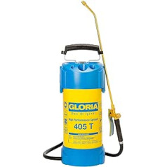 GLORIA high performance sprayer 405 T | Garden sprayer | 5 L filling capacity | Steel pressure sprayer | With pointer pressure gauge | 6 bar