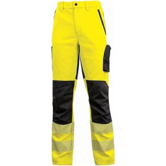 U-Power HL222YF Linea Hi Light Modell Roy Elastische Hose, 52% Polyester/44% Baumwolle/4% Elasthan, Fluo Yellow, L Größe