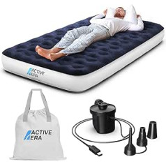 Active Era Air Bed, Self Inflating Guest Bed with Electric Pump, Integrated Pillow and Special Air Carrier Technology