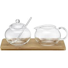 Weis 14580 Sugar/Cream Set, Stainless Steel
