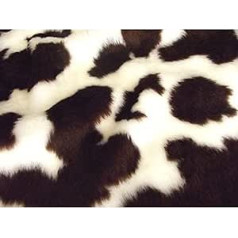 Animal Fun Kunstpelz Stoff Material - Braun Rind - Braun Rind, 1Mtr - 150cm x 100cm