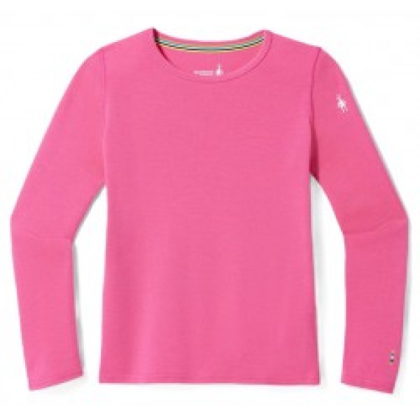 Termo krekls Kids CLASSIC Thermal Merino Base Layer Crew M Power Pink