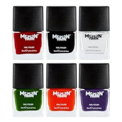 Moon Terror Halloween Nail Polish SFX Makeup Special Effects Makeup (Set of 6, 14ml)