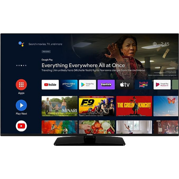 TELEFUNKEN XU50AN754M 50 Inch TV/Android Smart TV (4K Ultra HD, HDR Dolby Vision, Triple Tuner, Bluetooth, Dolby Atmos)