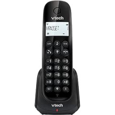 VTech CS1450 DECT Cordless Phone with Answering Machine, Caller Lock Caller Recognition / Call Function, Backlit Display and ECO Mode