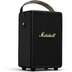 Marshall Tufton Bluetooth Speaker, Wireless - Black and Brass