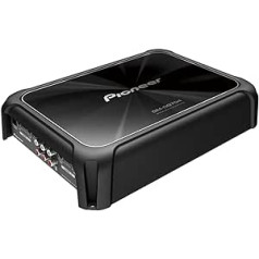 Pioneer GM-D9704 4-Kanal Class-D Verstärker (1.600 W), Variabler TPF & HPF, Sensor für Lautsprechereingang, Anschluss für bis zu 4 Geräte